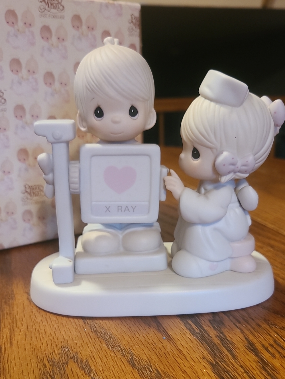 Precious Moments NIB 'My Heart Is Exposed Wirh Love' X-Ray Nurse Figurine